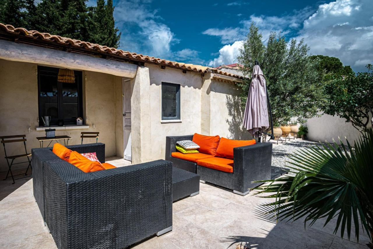Villa Le Jasmin - piscine privée à Cavaillon Extérieur photo